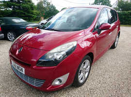 Renault Scenic, 2011 (61) Red MPV, Semi auto Diesel, 121,422 miles