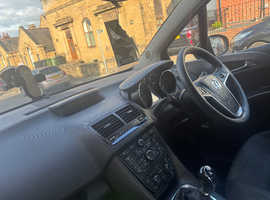Vauxhall Meriva, 2014 (14) black mpv, Manual Diesel, 123,000 miles