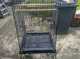 Large cage with stand