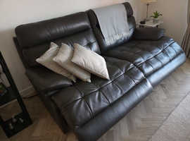Sofa leather Fully Reclining 3 Seater