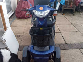 galaxy 2 road mobility scooter as new blue