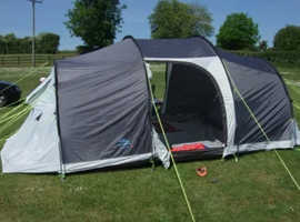 6 man tent, full camping set up