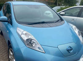 Nissan Leaf, 2014 (64) Blue Hatchback, Automatic Electric, 31,102 miles