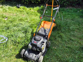Petrol lawn mower