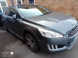Peugeot 508, 2012 (62) Grey Estate, Automatic Diesel Hybrid, 271,369 miles