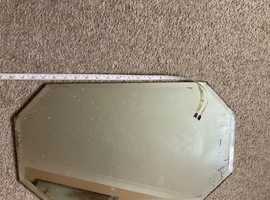 Distressed mirror glass needing a new home