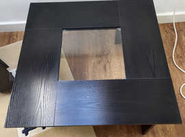 Black coffee table