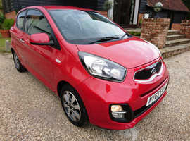 Kia Picanto, 2013 (63) Red Hatchback, Manual Petrol, 13,254 miles
