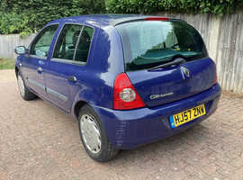 Renault Clio, 2007 (57) Blue Hatchback, Manual Petrol, 37,374 miles