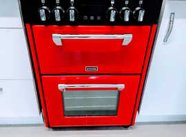 Shrewsbury Red&Black Fan Assisted Cooker
