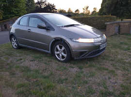 Honda Civic, 2008 (08) Grey Hatchback, Manual Diesel, 169,015 miles