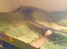 Model railway 14x3ft
