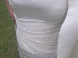 Corset and skirt wedding dress