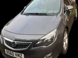 ULEZ compliant Vauxhall Astra, 2011 (60) Grey Hatchback, Manual Petrol, 144699 miles