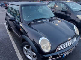 Mini MINI, 2003 (03) Black Hatchback, Manual Petrol, 148,000 miles