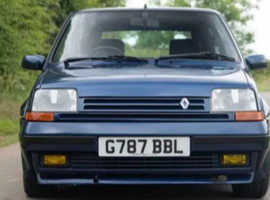 Renault R5, 1990 (G) Blue Hatchback, Manual Petrol, 57,351 miles
