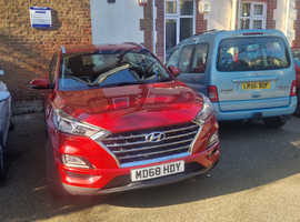 Hyundai Tucson, 2019 (68) Red Estate, Manual Petrol, 31,723 miles
