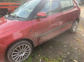 Skoda Fabia, 2008 (08) Red Hatchback, Manual Diesel, 93,006 miles
