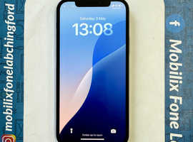 Apple iPhone 12 Pro 128GB Blue Unlocked Battery Health 100% Latest iOS 18.4.1 Face ID Working