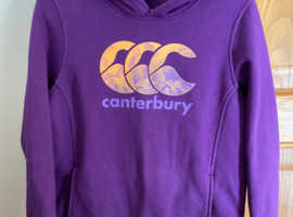 Girl's age 12 Canterbury hoodie