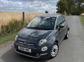 Fiat 500, 2019 (68) Grey Hatchback, Manual Petrol, 64,200 miles