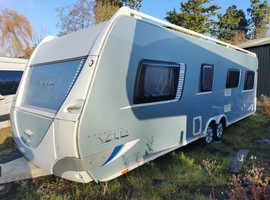 Dethleff 2009 28ft VIP exclusiv twin wheels caravan