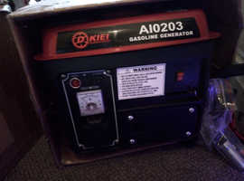 Portable petrol generator suitable for caravan / boat / emergency power