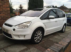 Ford S-Max, 2009 (59) White MPV, Manual Diesel, 221,074 miles
