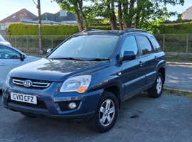 Kia Sportage, 2010 (10) Blue Estate, Manual Diesel, 114,122 miles
