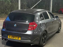 BMW 1 series, 2008 (08) Grey Hatchback, Manual Petrol, 126,814 miles