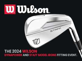 The 2024 Wilson Dynapower & Staff Model Irons Fitting Event.