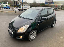 Suzuki Splash, 2014 (64) Black Hatchback, Manual Petrol, 79,000 miles