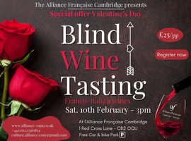 Special Valentine's Day - Blind Franco-Italian Wine tasting