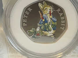Silver 50pence coins
