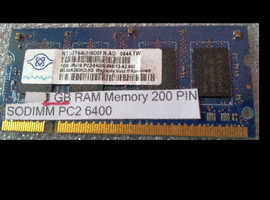 1gb of Laptop RAM