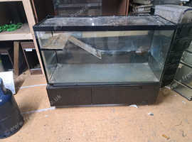 Large turtle tank.