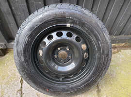 New Continental 215/65 R16 C Tyre & 5 Stud Steel Wheel for a Van