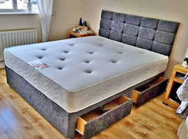 Huge Savings _ Divan King Size Bed Available