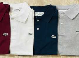 Lacoste Comfortable Short sleeve Polo shirts For Men