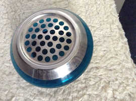 Vintage blue glass based posy/potpurri bowl