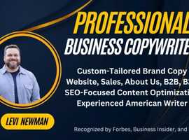 I will write professional sales, product, brand, or website copywriting content