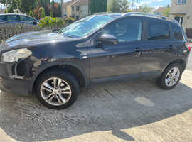 Nissan Qashqai, 2010 (10) Black Hatchback, Manual Diesel, 128,500 miles