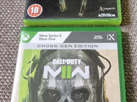 Xbox One Series X Call of duty modern warfare & Xbox 360 call of duty black ops