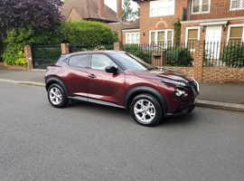 Nissan Juke, 2022 (71) Red Hatchback, Automatic Petrol, only 2,146 miles in Southwark