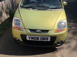 Chevrolet Matiz, 2008 (08) Yellow Hatchback, Automatic Petrol, 61,000 miles