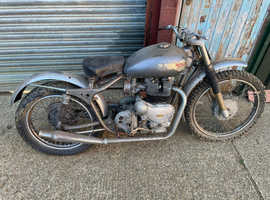 Late 50s / 60s Royal Enfield twin cylinder Trials project £2695