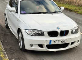 BMW 1 series, 2011 (11) White Hatchback, Manual Diesel, 140,381 miles