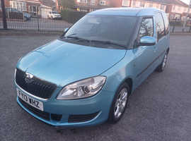 Skoda Roomster, 2013 (13) Blue MPV, Manual Diesel, 107,014 miles