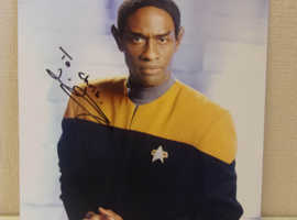 Tim Russ (Tuvok) start trek voyager autograph
