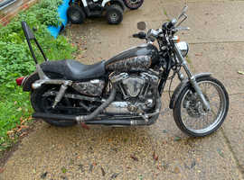 2004 Harley Davidson Sportster 1200cc 30000 miles with custom paint work £4000 as is or £4595 on the road.